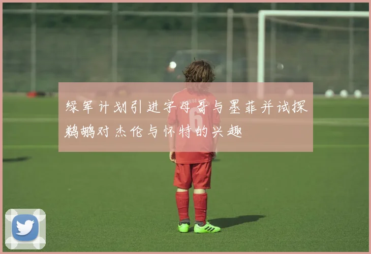 绿军计划引进字母哥与墨菲并试探鹈鹕对杰伦与怀特的兴趣